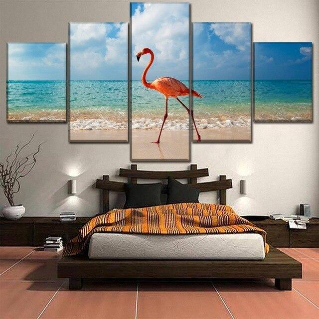 Tableau flamant rose - My Poparts®