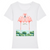 t shirt flamant rose femme