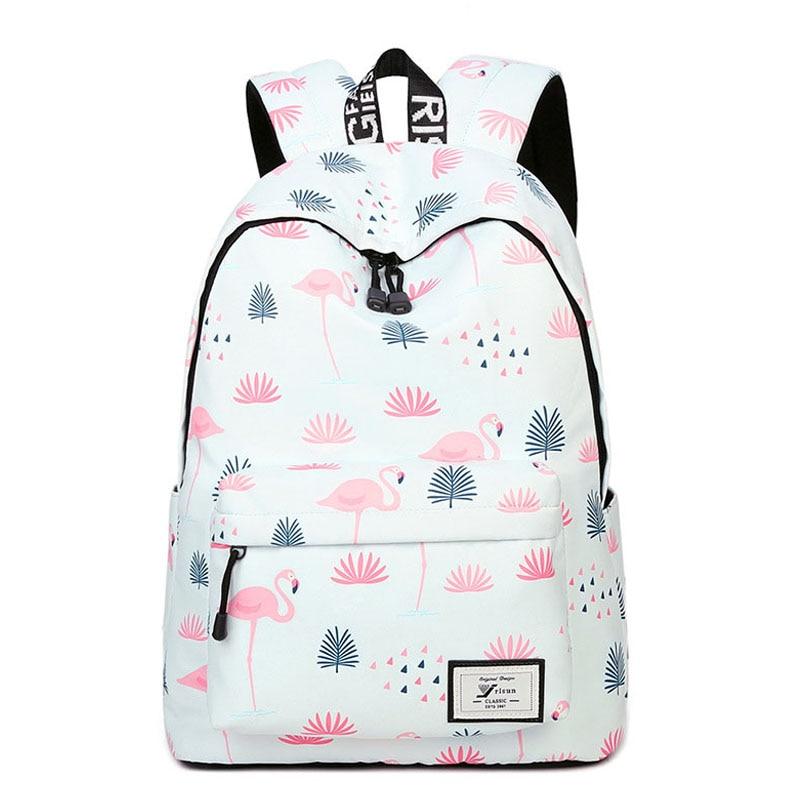 Sac A Dos Flamant Rose Snow