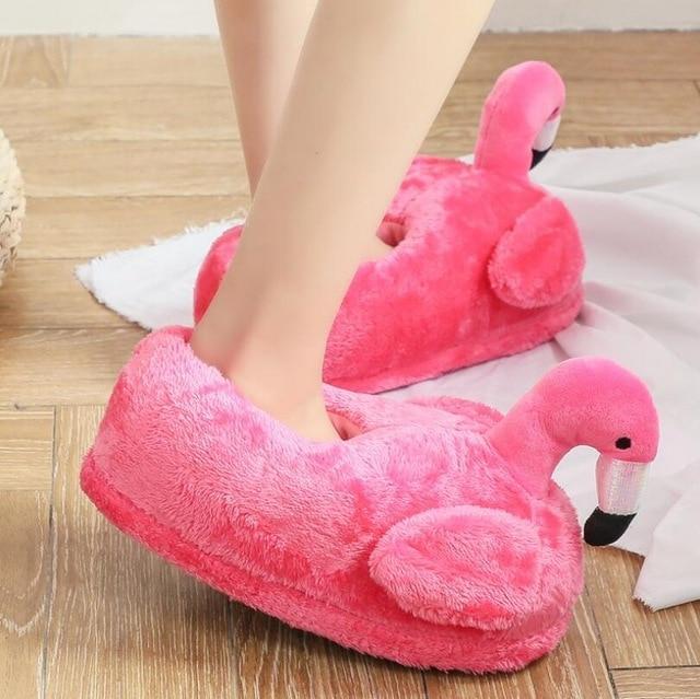 Chaussons Flamant Rose Flama