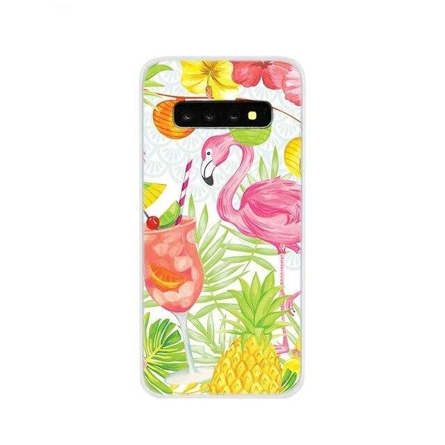 Coque Samsung Flamant Rose  Cocktail
