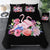 Housse De Couette Flamant Rose <br> Fleuri