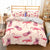 Housse De Couette Flamant Rose <br> Ananas