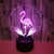 Lampe Flamant Rose <br> Idées Roses