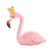 Statue Flamant Rose <br> Roi endormi