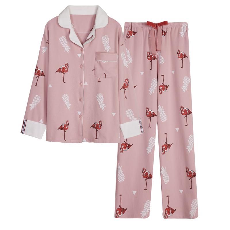 Pyjama fashion femme flamant rose