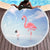 Serviette De Plage Flamant Rose <br> Dream