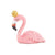 Statue Flamant Rose <br> Reine endormie