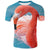 T Shirt Flamant Rose <br> Bleu