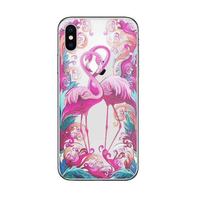 Coque iPhone Flamant Rose  Couple