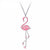 Collier Flamant Rose <br> Pink Silver