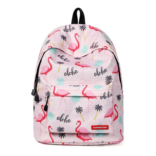 Sac A Dos Flamant Rose Aloha