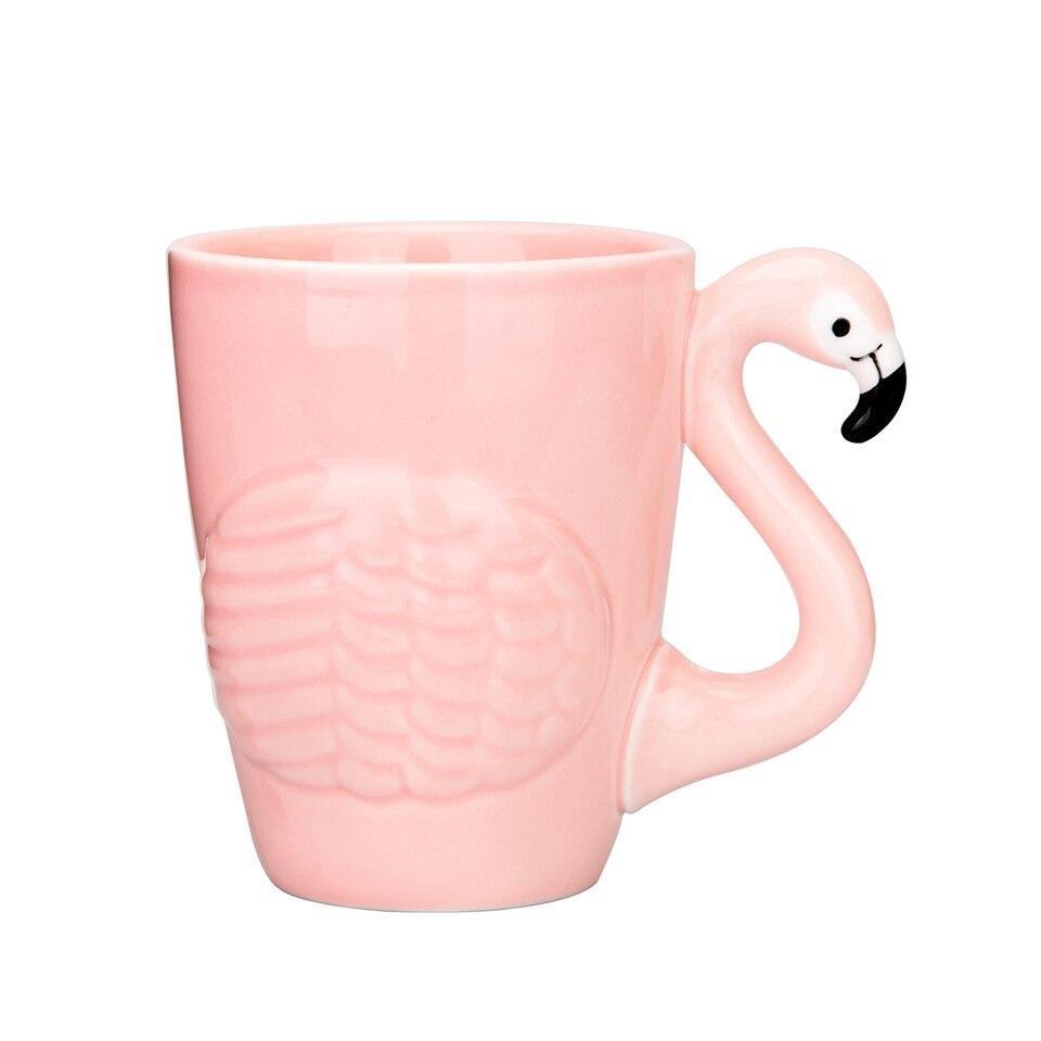 Mug Flamant Rose  Real flamingo