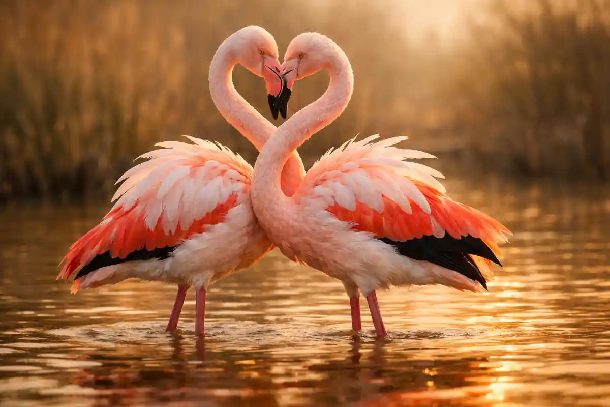 flamant rose : mode de reproduction