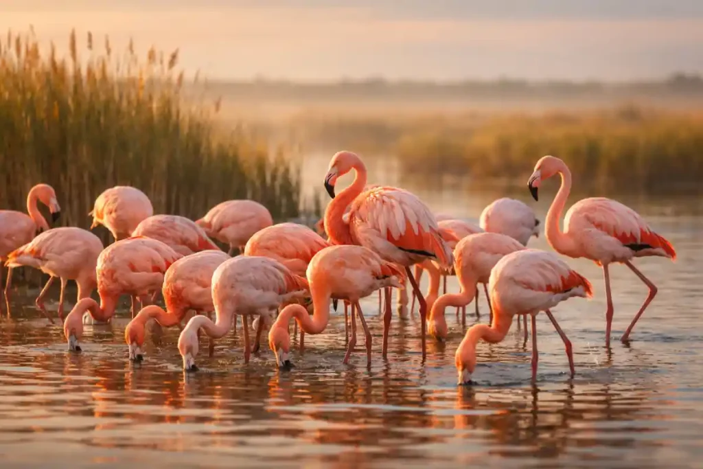 Comment se reproduisent les flamants roses ?