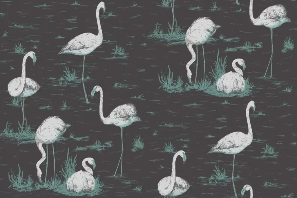 papier peint « Flamingos 95/8045 » de Cole & Son